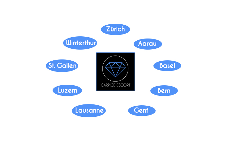 Regionen und Hotspots von Caprice Escort Schweiz Regionen und Hotspots von Caprice Escort Schweiz